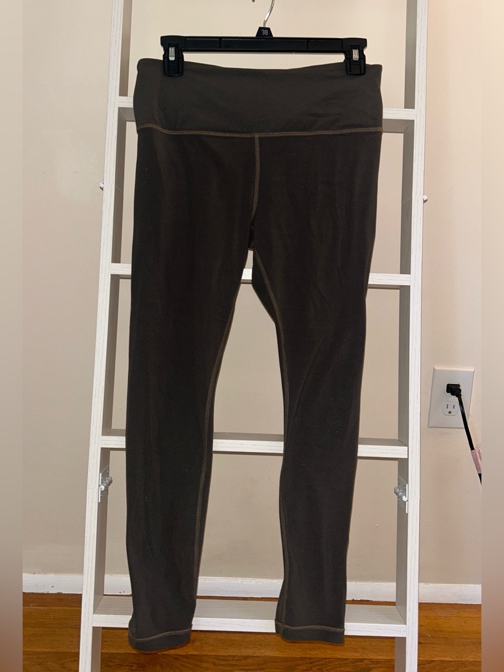 Athleta Olive Green High-Rise Leggings